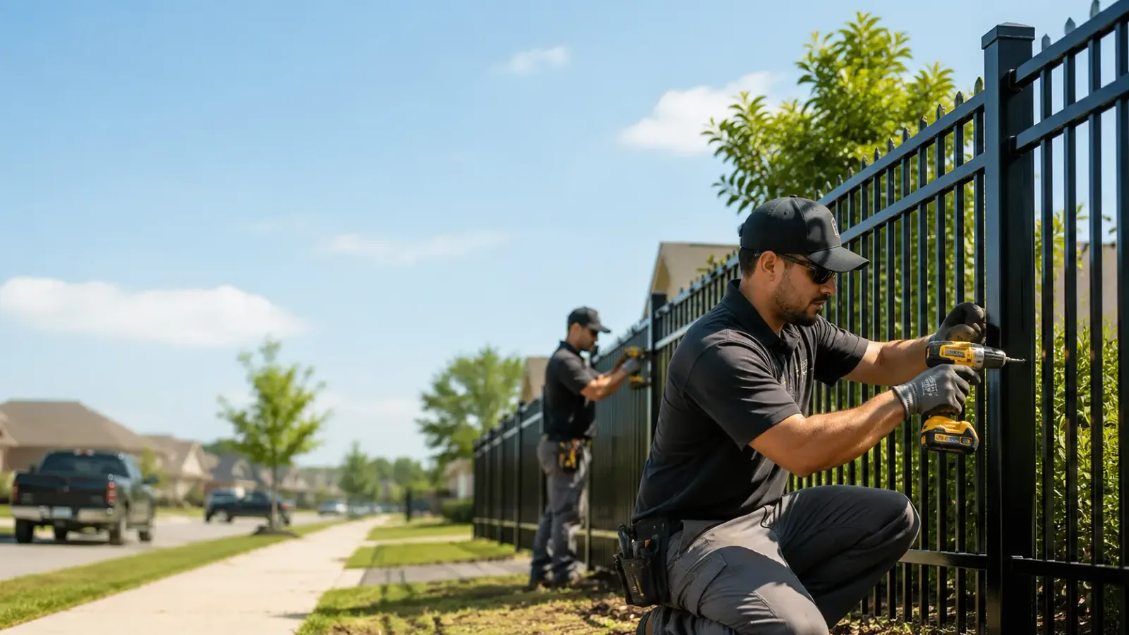 Metal Fence Installation in Lansing, IL